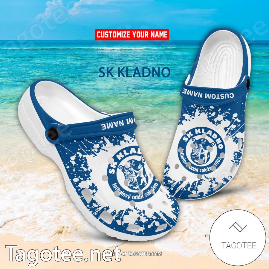 SK Kladno Custom Name Crocs Clogs - EmonShop