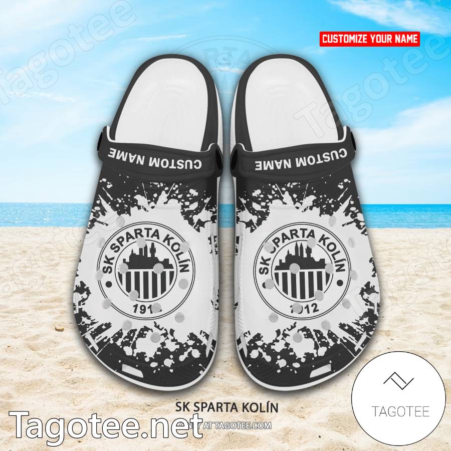 SK Sparta Kolin Custom Name Crocs Clogs - EmonShop a