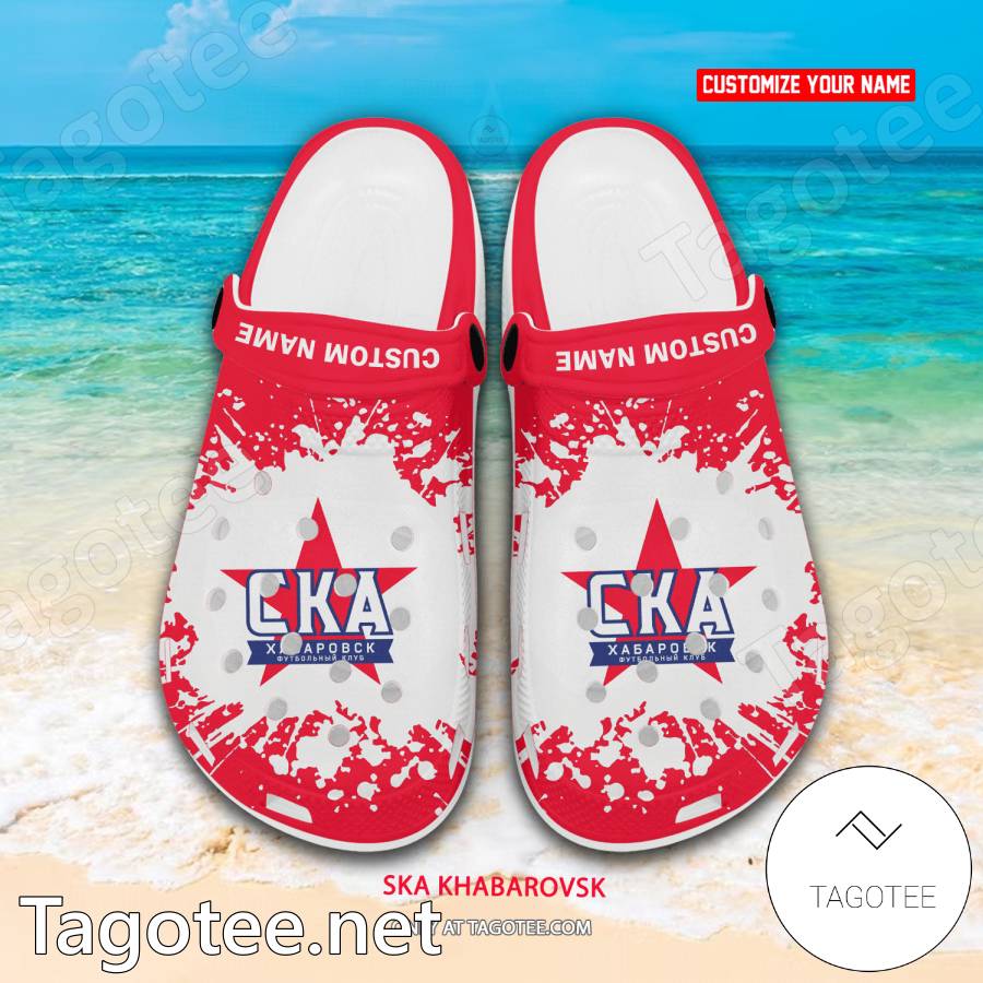 SKA Khabarovsk Custom Name Crocs Clogs - EmonShop a