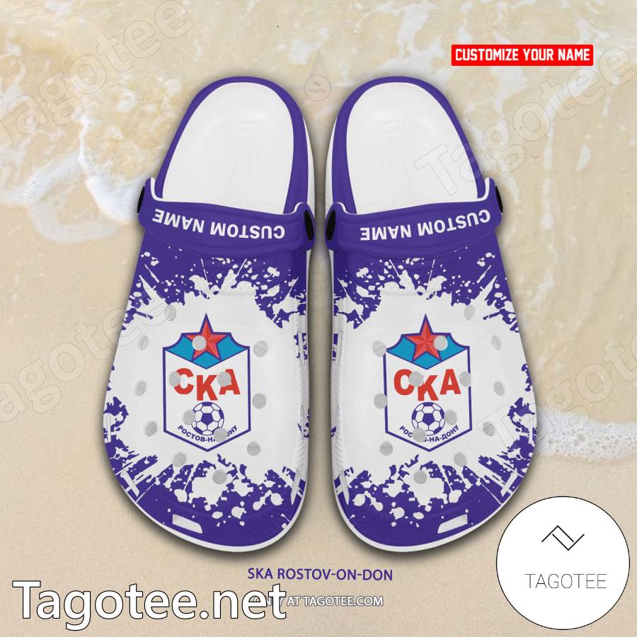 SKA Rostov-on-Don Custom Name Crocs Clogs - EmonShop a