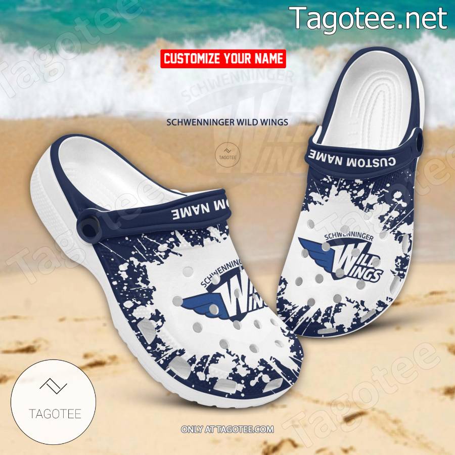 Schwenninger Wild Wings Personalized Crocs Clogs - EmonShop