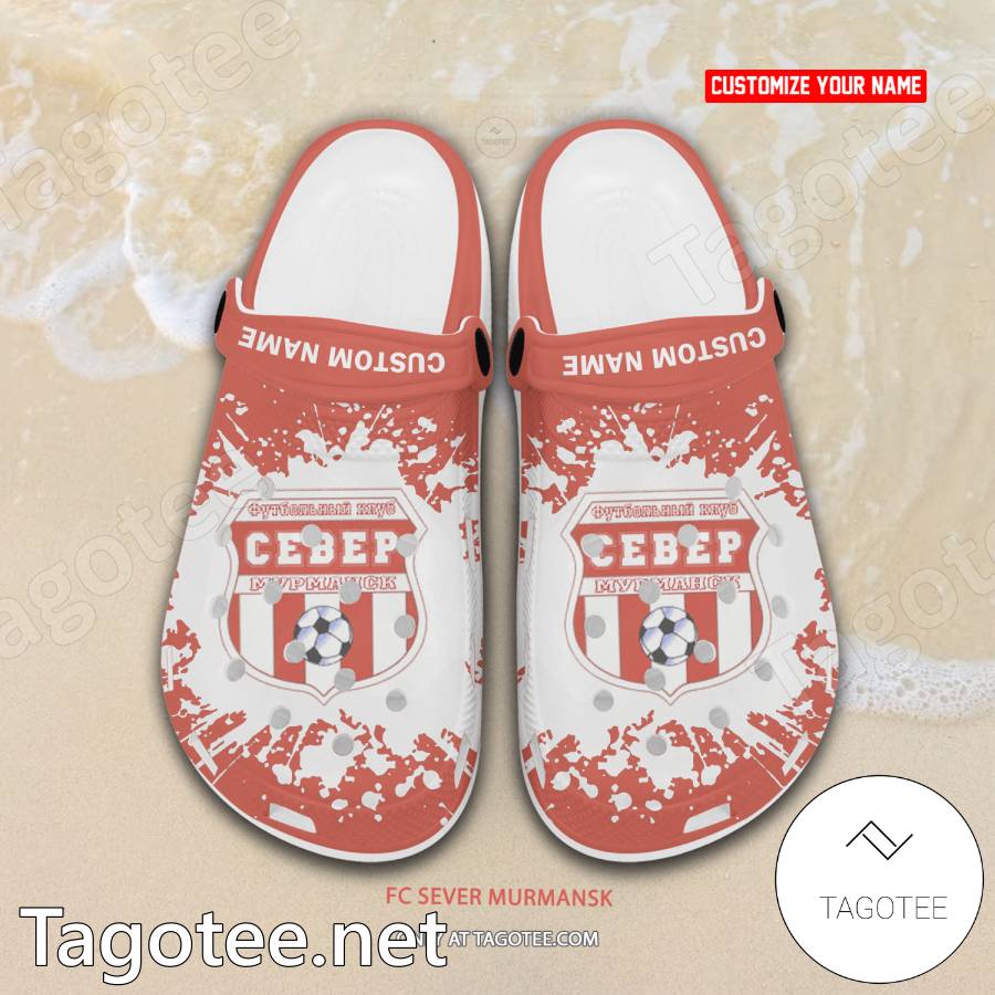 Sever Murmansk Custom Name Crocs Clogs - EmonShop a