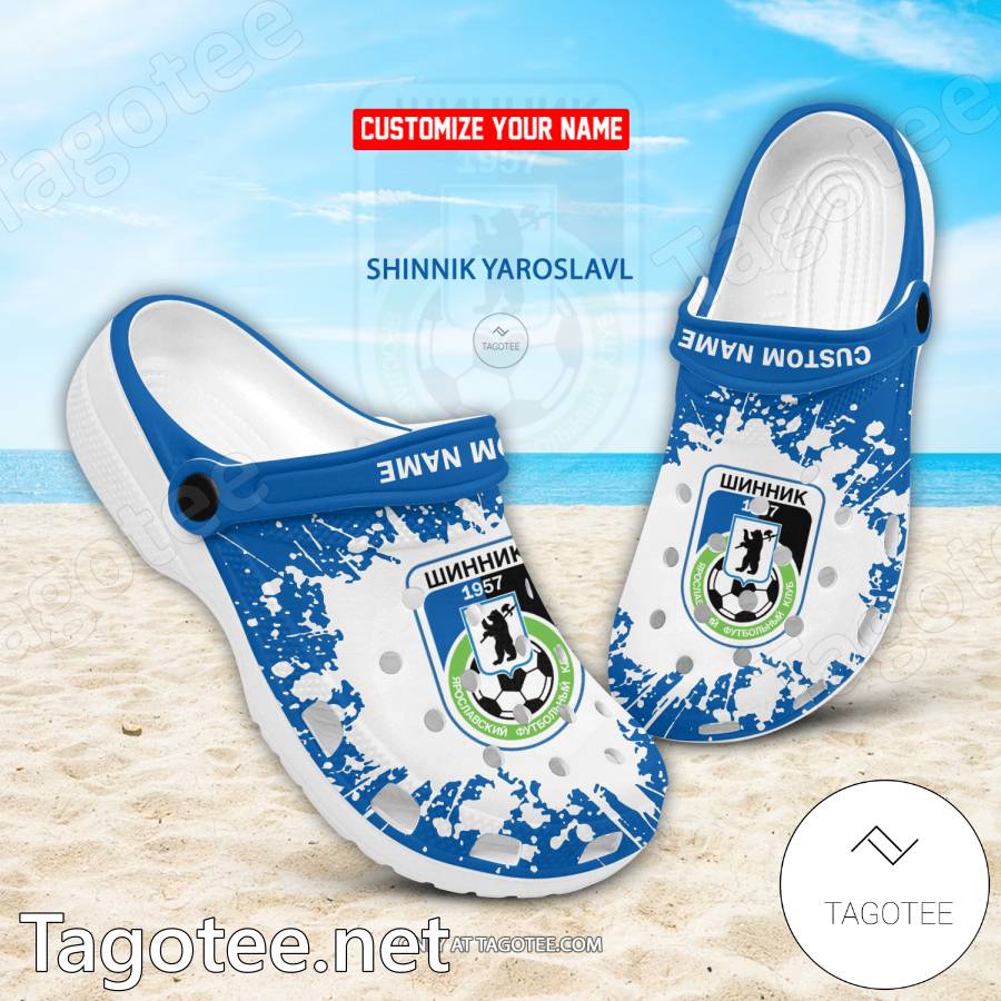 Shinnik Yaroslavl Custom Name Crocs Clogs - EmonShop