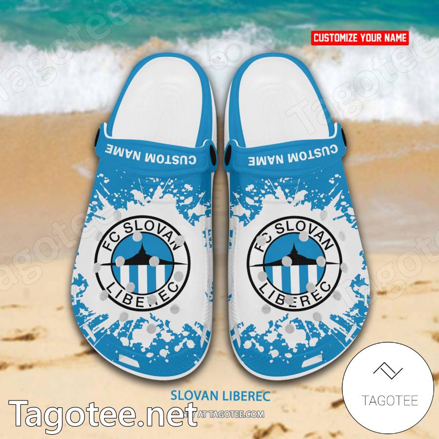 Slovan Liberec Custom Name Crocs Clogs - EmonShop a