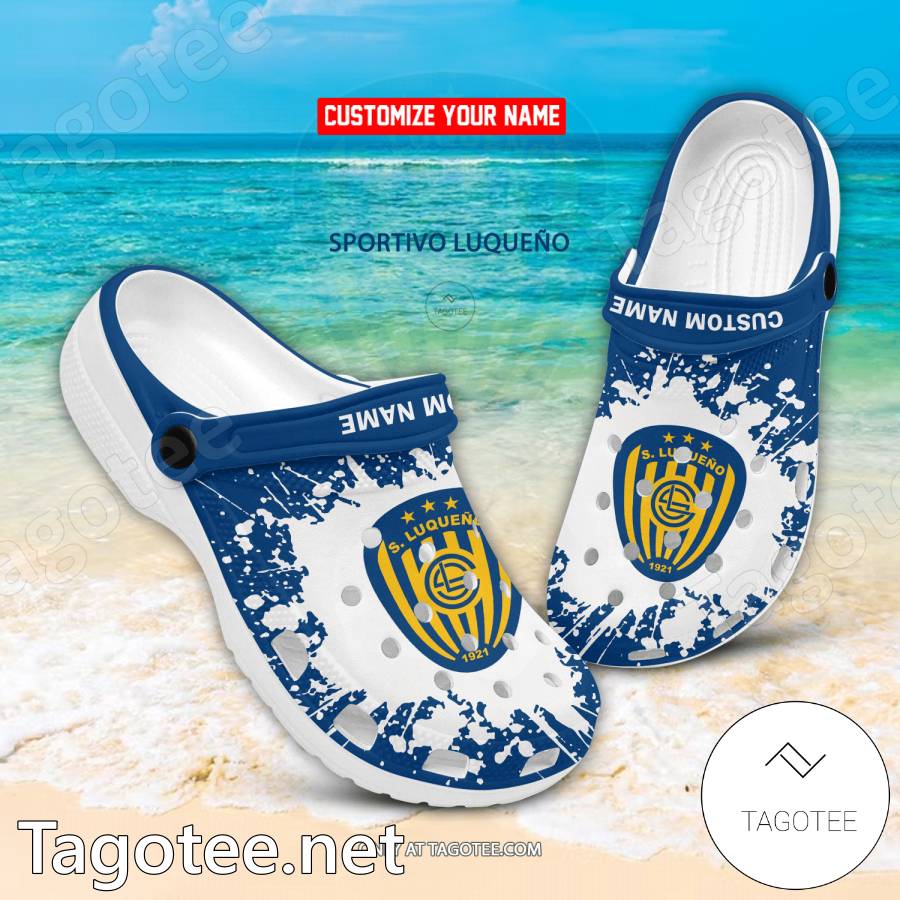 Sportivo Luqueno Custom Name Crocs Clogs - EmonShop