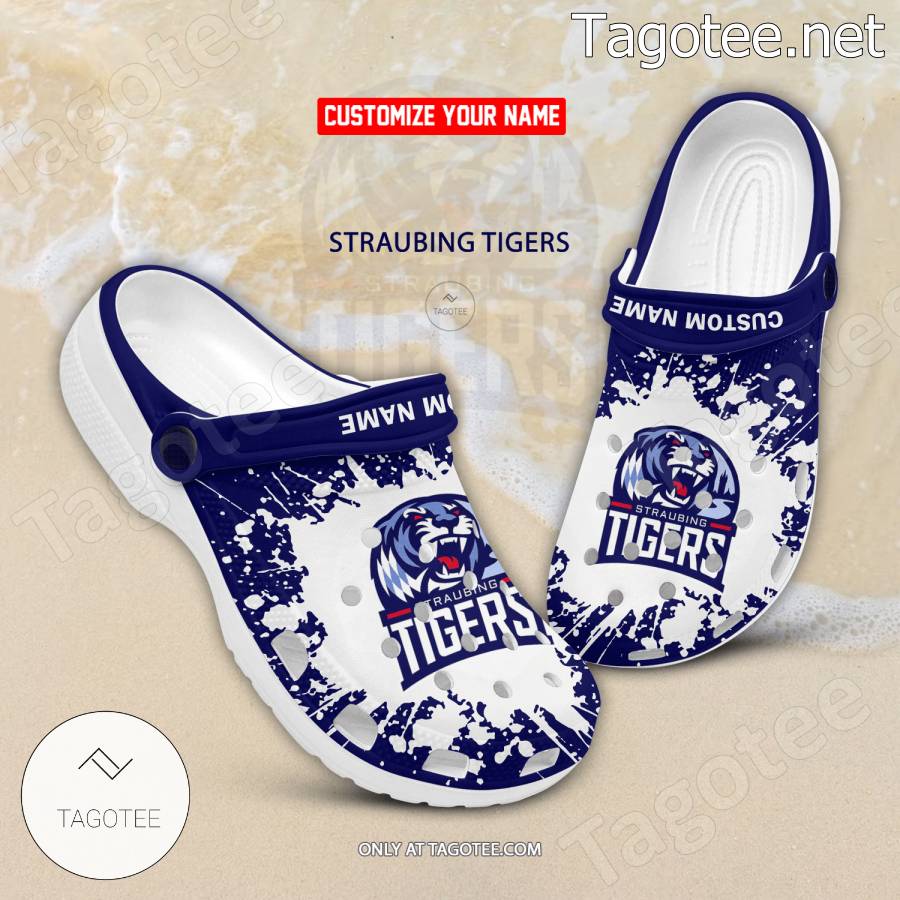 Straubing Tigers Personalized Crocs Clogs - EmonShop