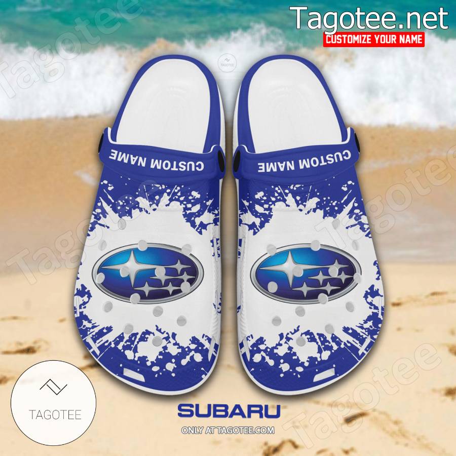 Subaru Brand Crocs Clogs - EmonShop a