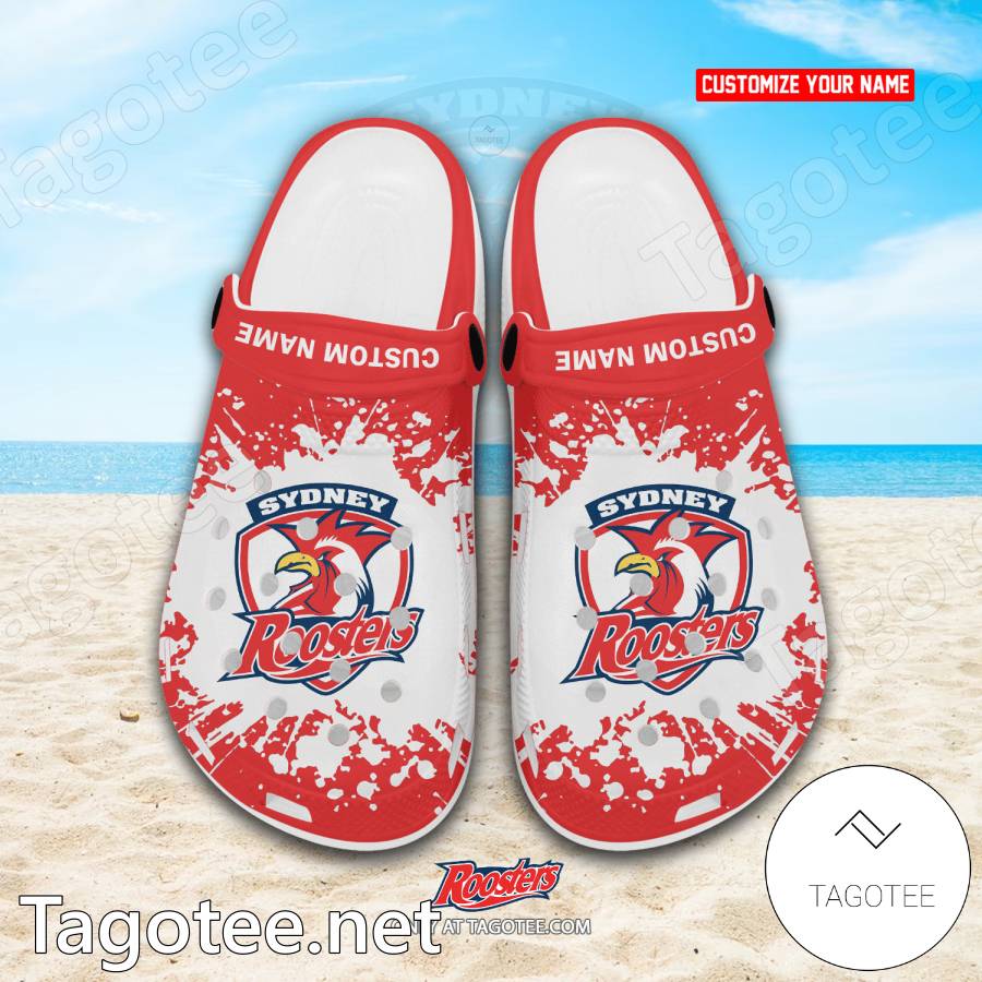 Sydney Roosters Custom Crocs Clogs - EmonShop a