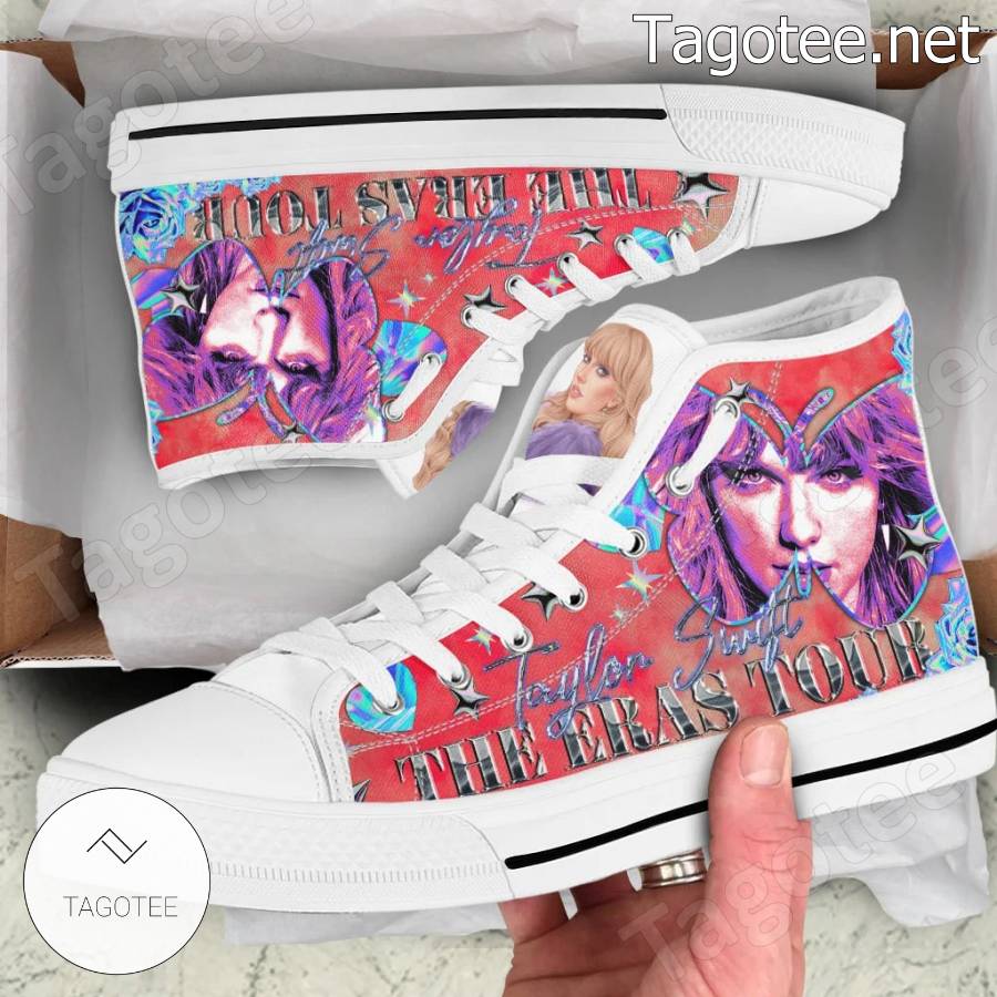 Taylor Swift The Eras Tour High Top Shoes