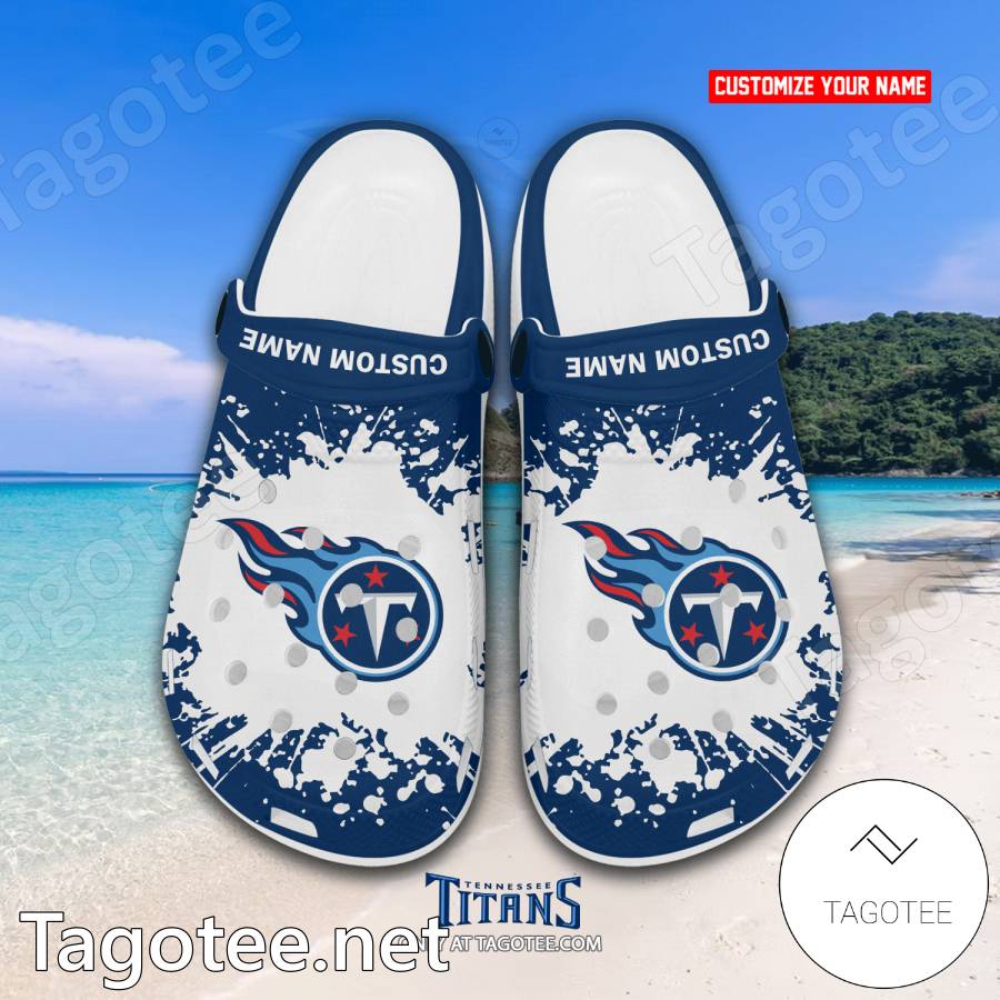 Tennessee Titans Custom Crocs Clogs - EmonShop a