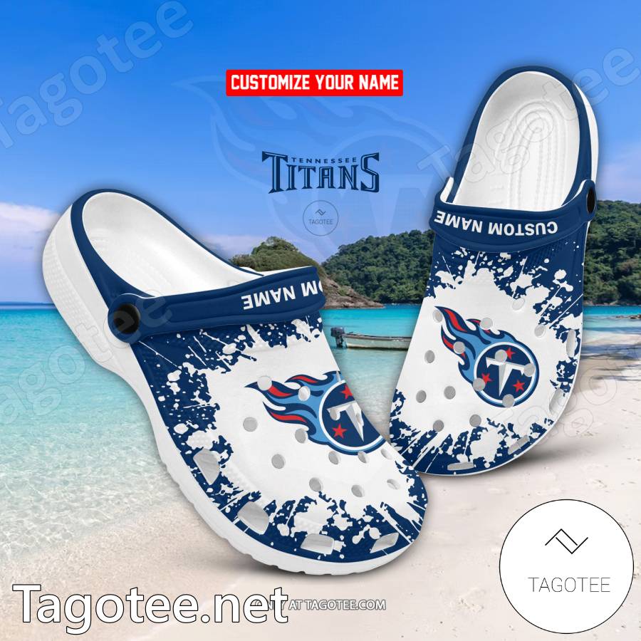 Tennessee Titans Custom Crocs Clogs - EmonShop