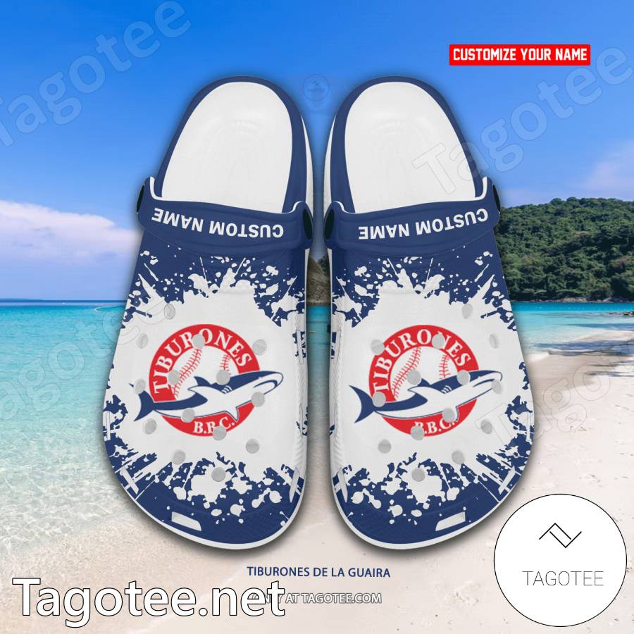 Tiburones de La Guaira Custom Crocs Clogs - EmonShop a