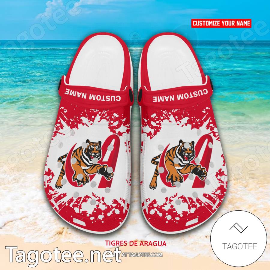 Tigres de Aragua Custom Crocs Clogs - EmonShop a