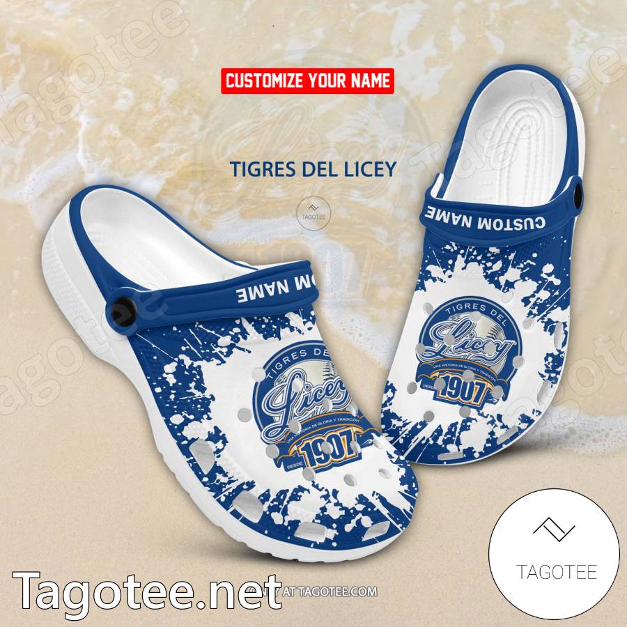 Tigres del Licey Custom Crocs Clogs - EmonShop