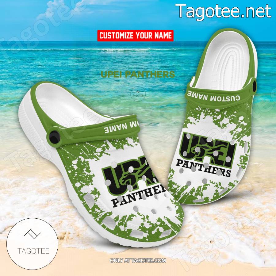 UPEI Panthers Personalized Crocs Clogs - EmonShop