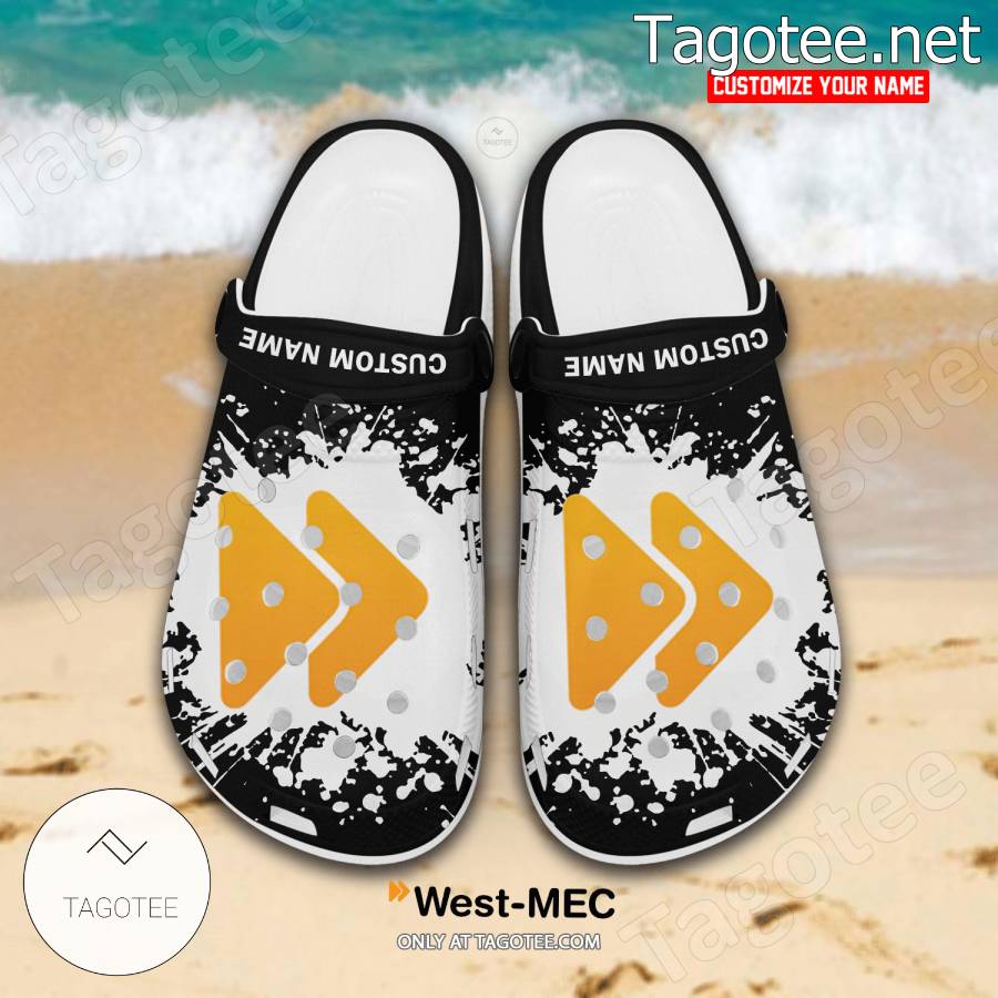 Western Maricopa Education Center Logo Crocs Clogs - BiShop a