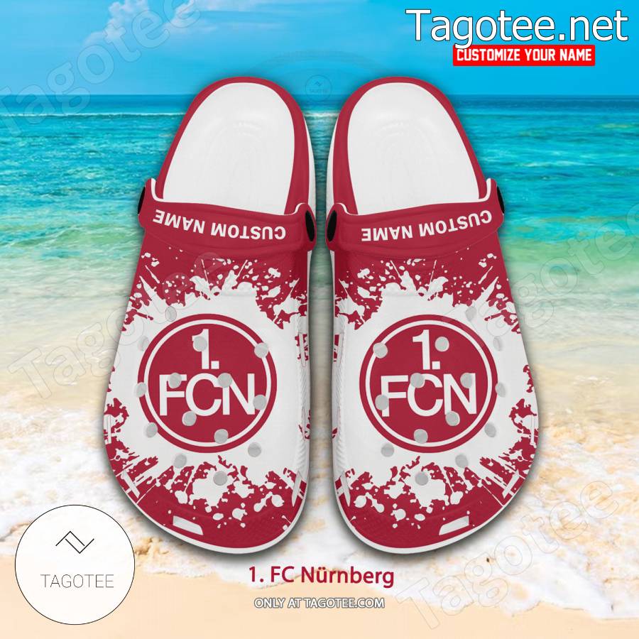 1. FC Nürnberg Custom Crocs Clogs - BiShop a