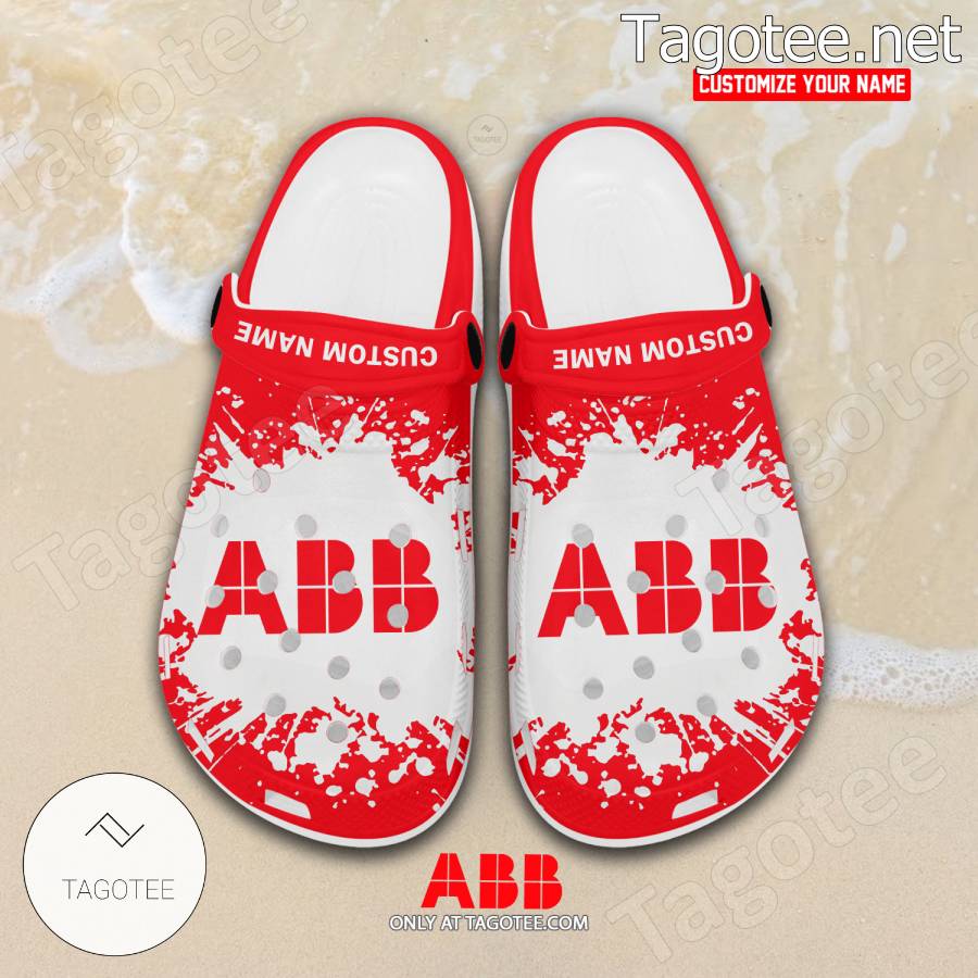 ABB Group Logo Crocs Clogs - BiShop a