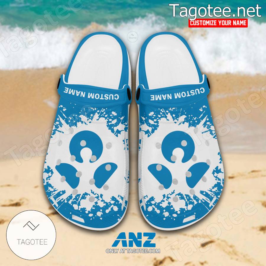 ANZ Banking Group Logo Crocs Clogs - BiShop a