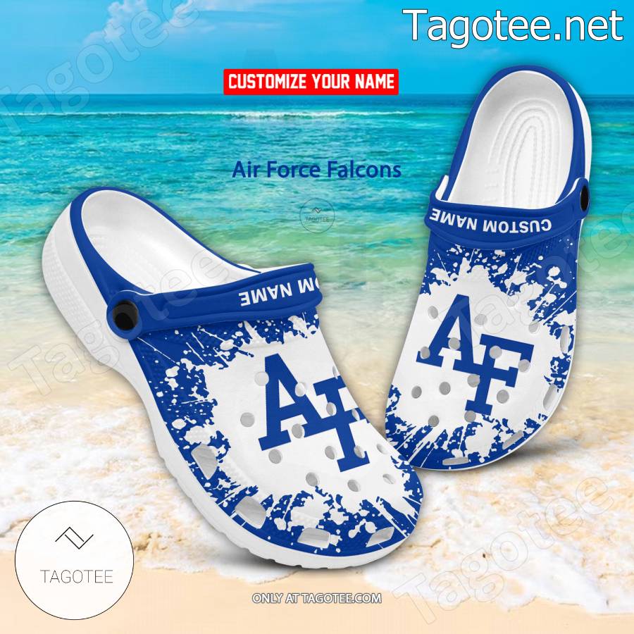 Air Force Falcons Logo Crocs Clogs - BiShop