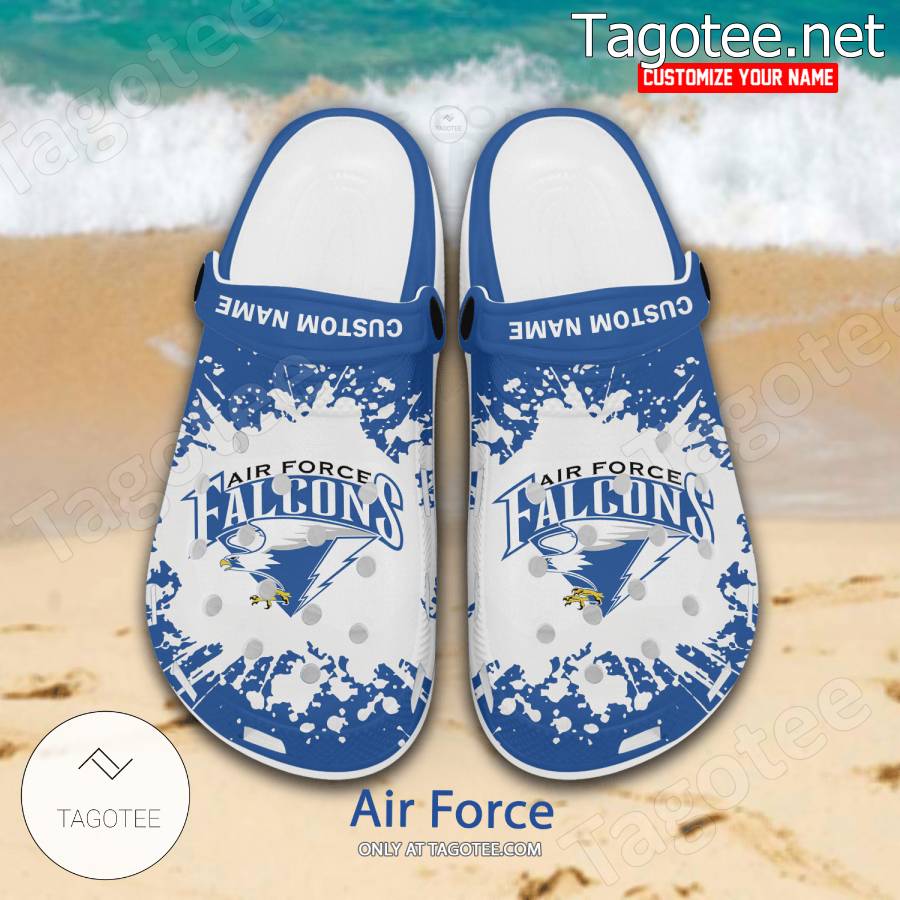 Air Force Logo Custom Crocs Clogs - BiShop a