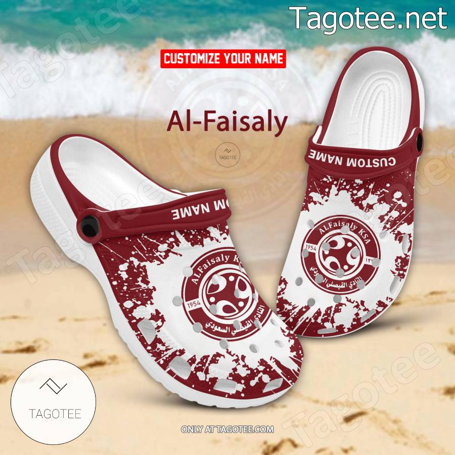 Al-Faisaly Logo Custom Crocs Clogs - BiShop