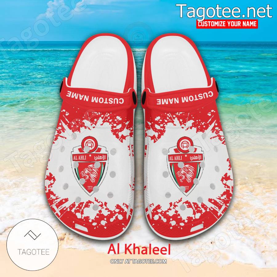 Al Khaleel Logo Custom Crocs Clogs - BiShop a