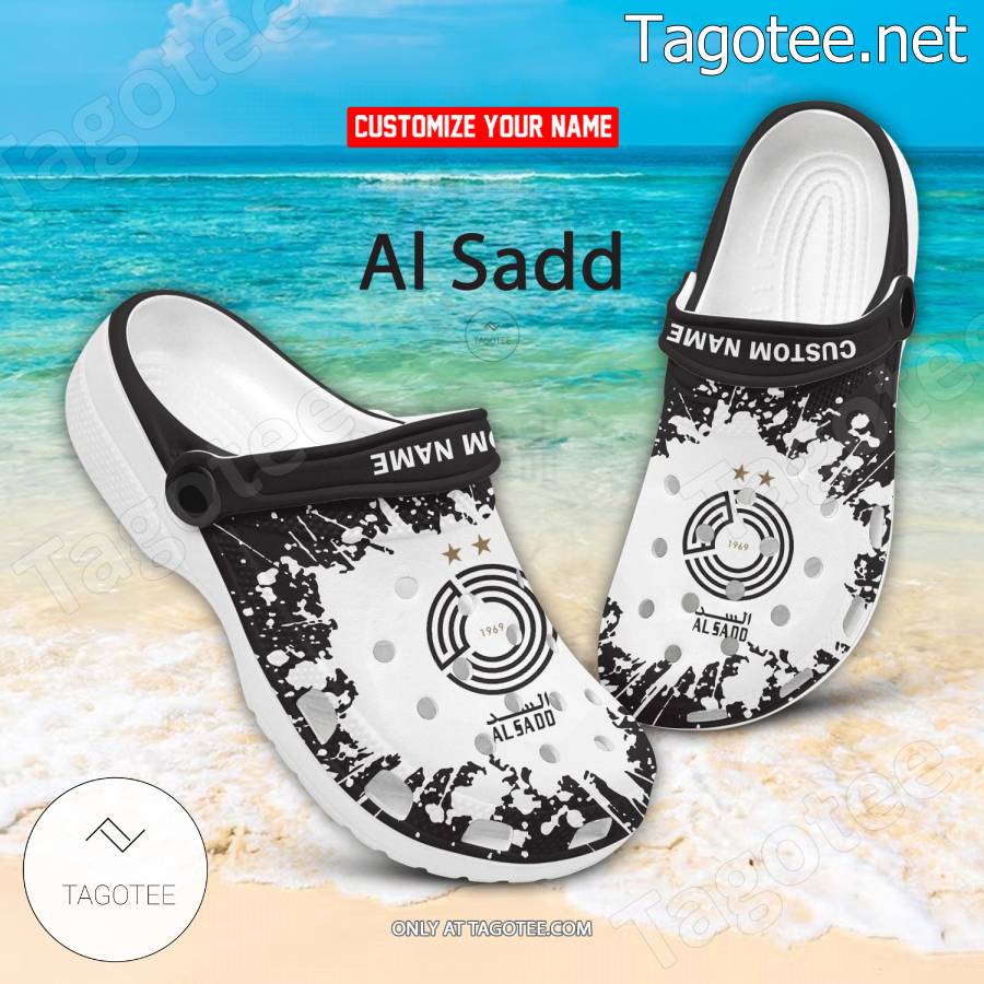 Al Sadd Logo Custom Crocs Clogs - BiShop