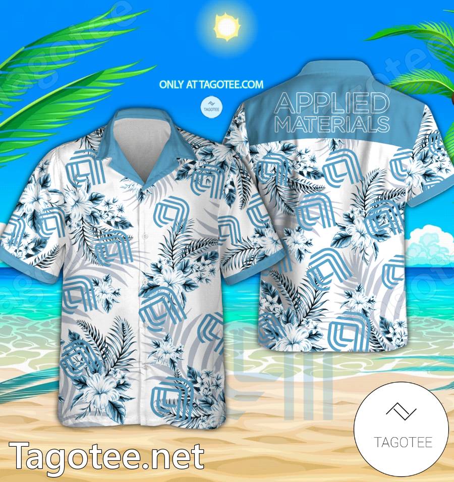 Applied Materials Logo Hawaiian Shirt And Shorts - EmonShop