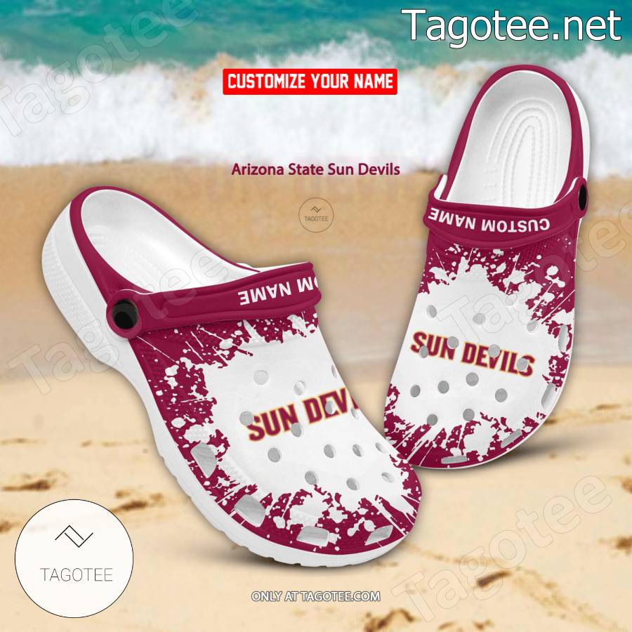 Arizona State Sun Devils Logo Crocs Clogs - BiShop