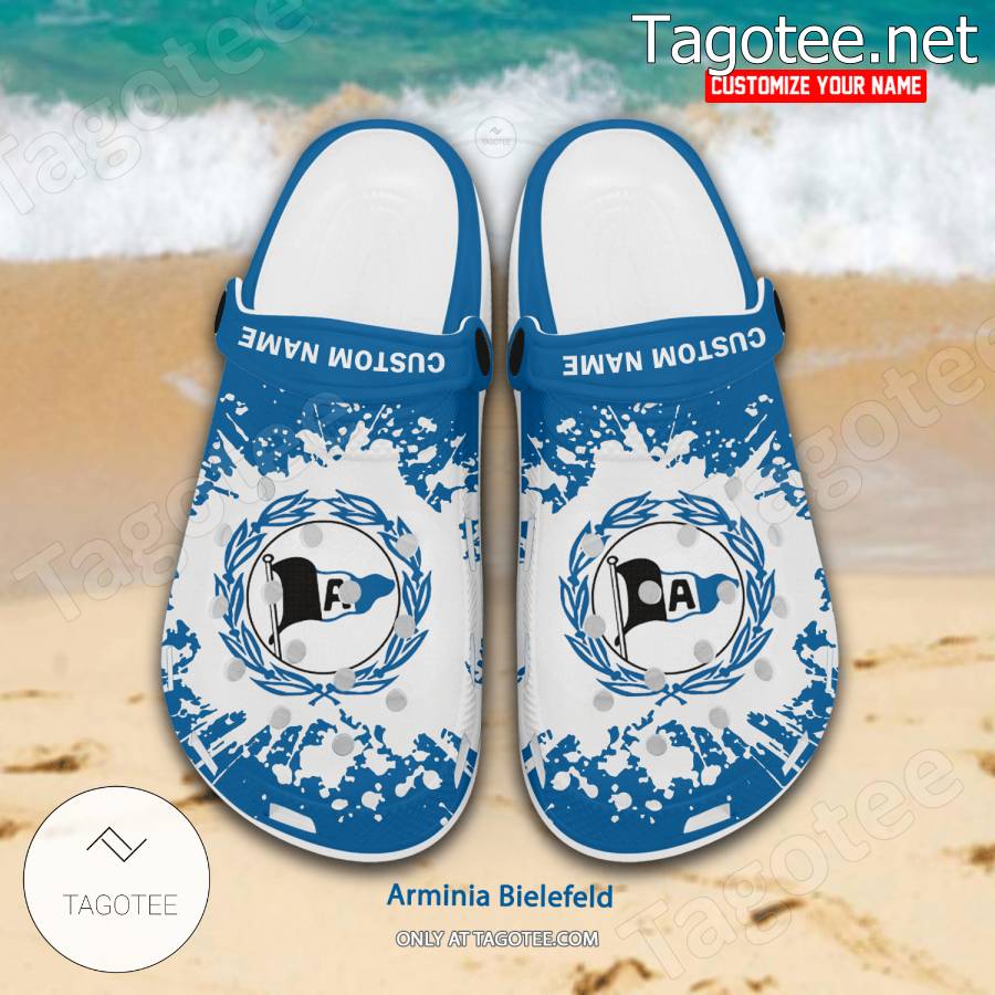 Arminia Bielefeld Custom Crocs Clogs - BiShop a