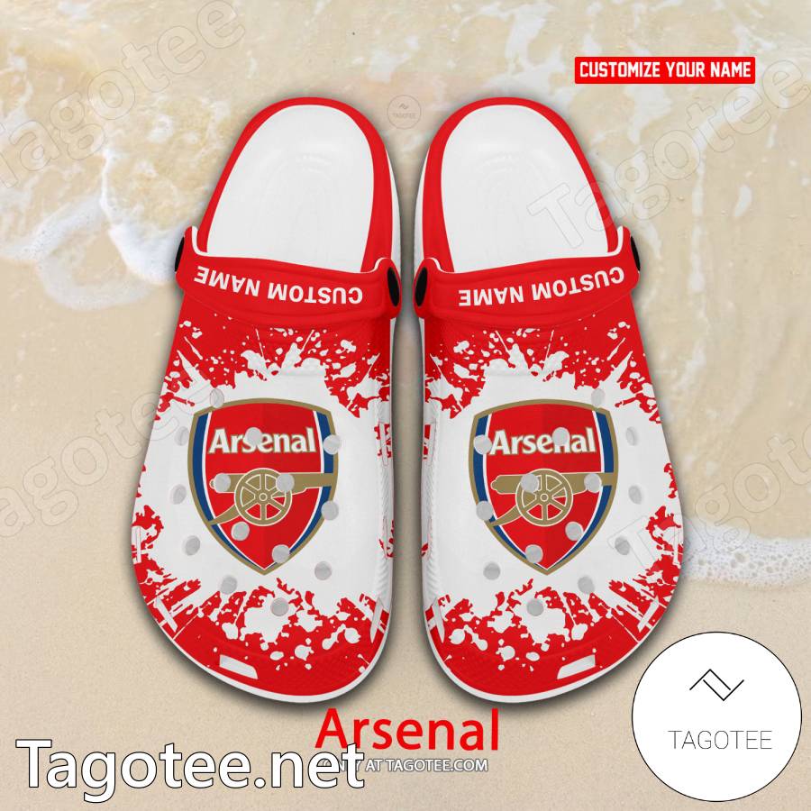 Arsenal Custom Crocs Clogs - BiShop a