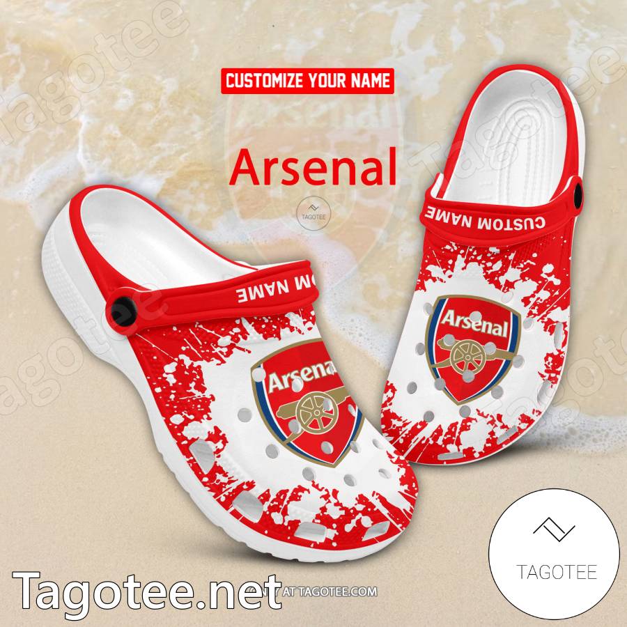 Arsenal Custom Crocs Clogs - BiShop