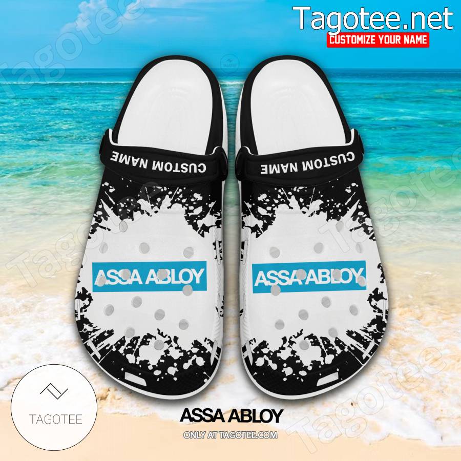 Assa Abloy Logo Crocs Clogs - BiShop a