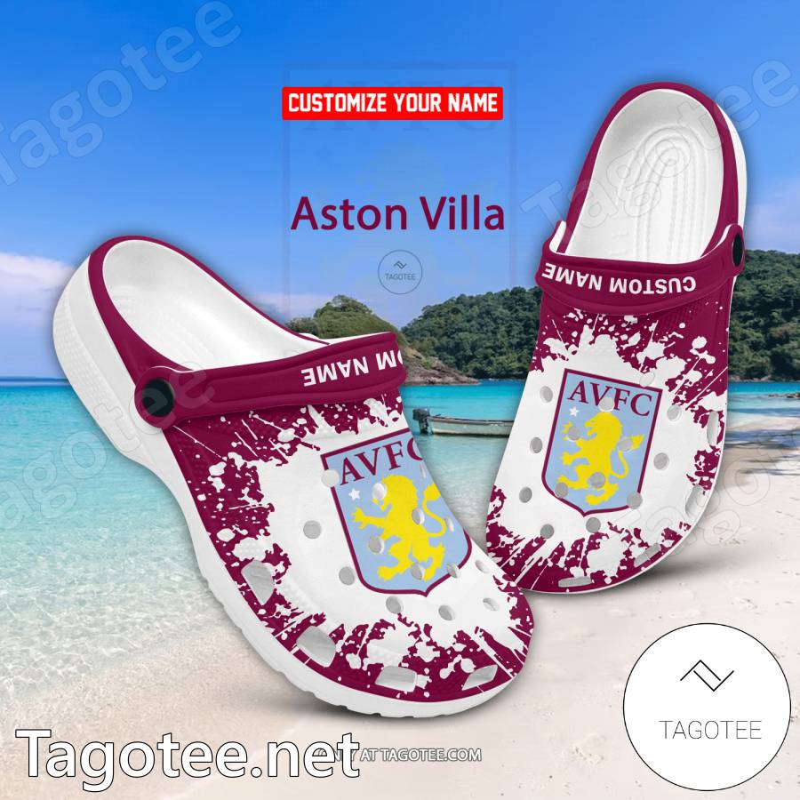 Aston Villa Custom Crocs Clogs - BiShop