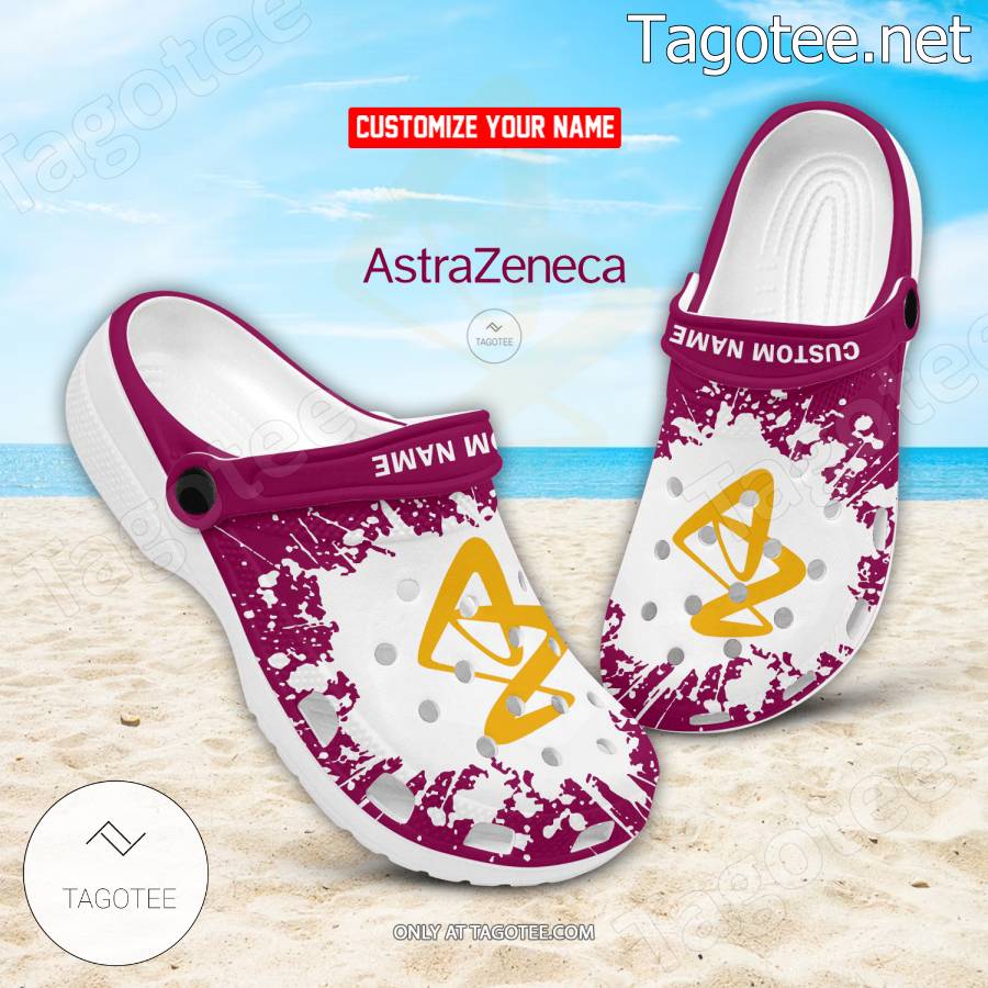 AstraZeneca Logo Crocs Clogs - BiShop