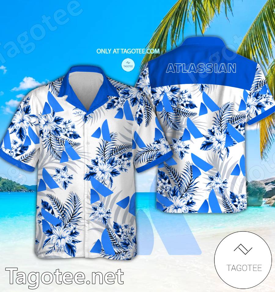 Atlassian Logo Hawaiian Shirt And Shorts - EmonShop