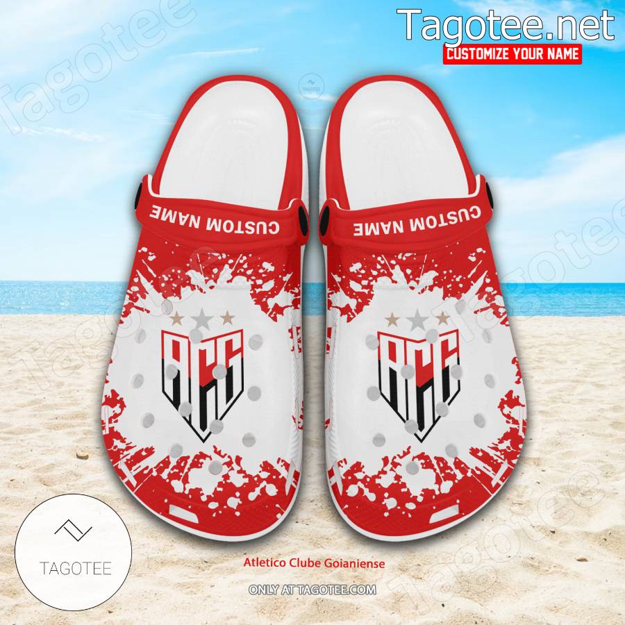 Atletico Clube Goianiense Custom Crocs Clogs - BiShop a