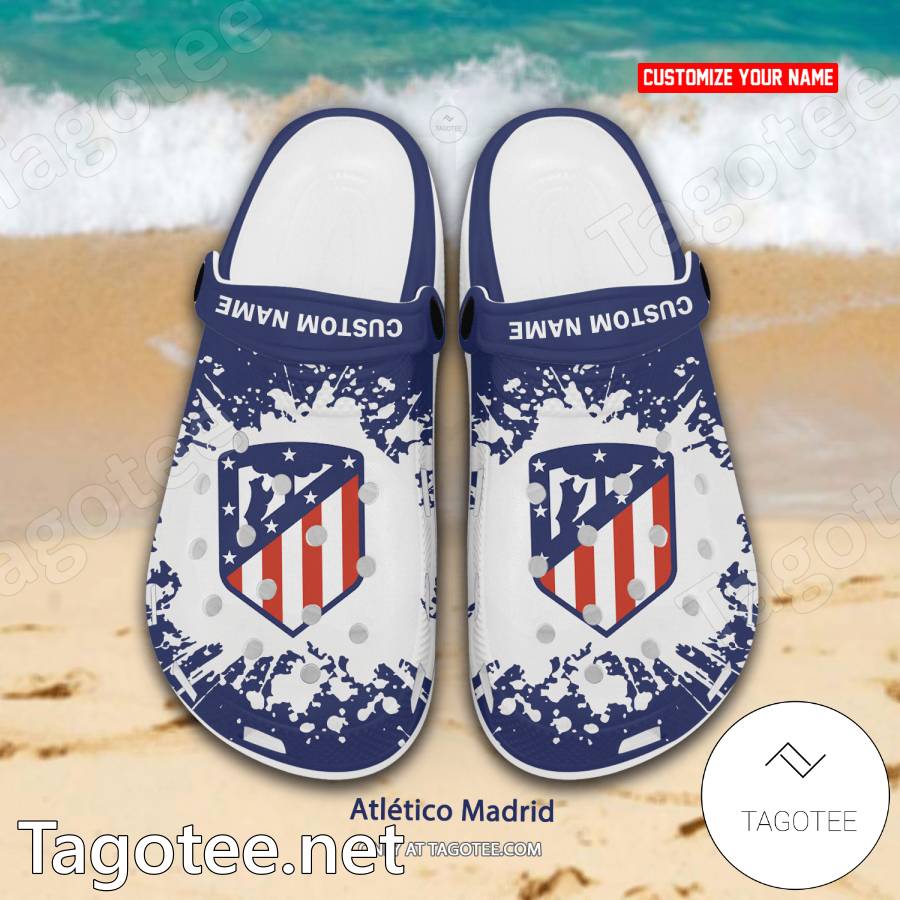 Atlético Madrid Custom Crocs Clogs - BiShop a