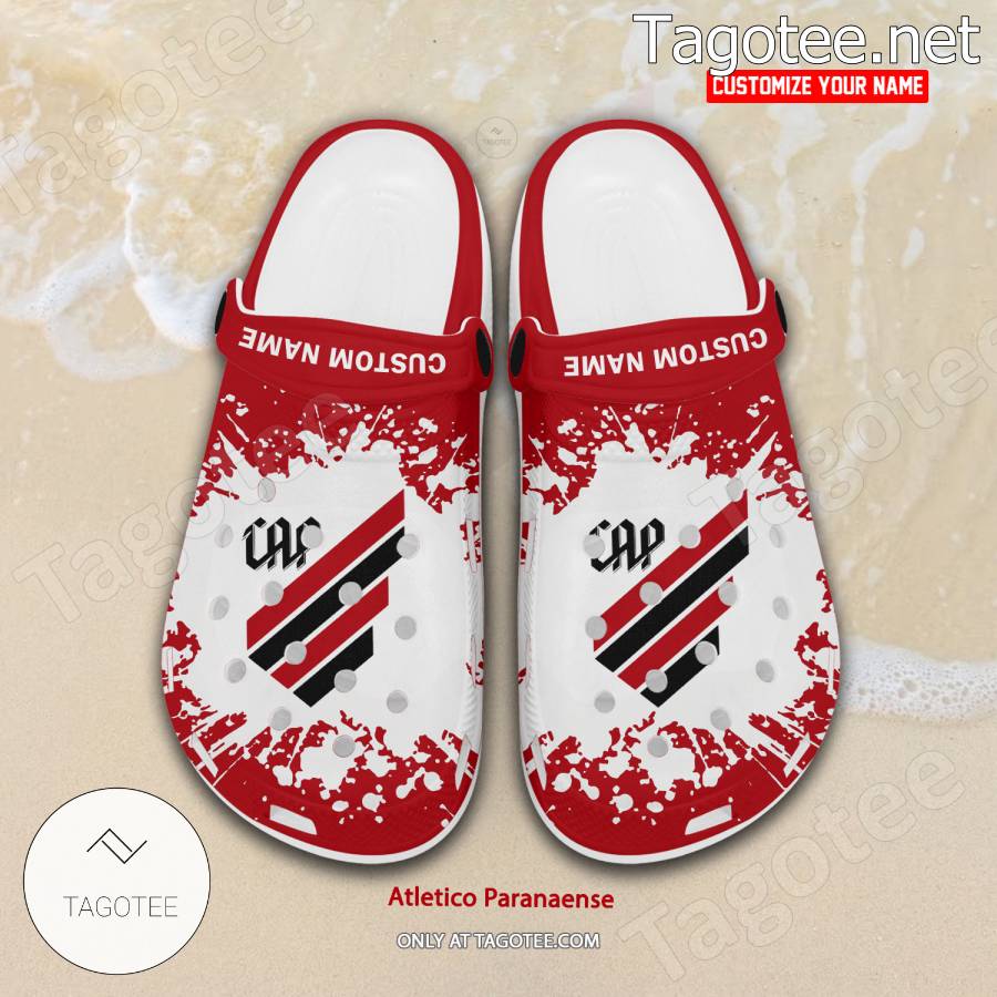 Atletico Paranaense Custom Crocs Clogs - BiShop a