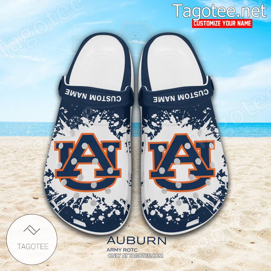 Auburn Logo Custom Crocs Clogs - BiShop a