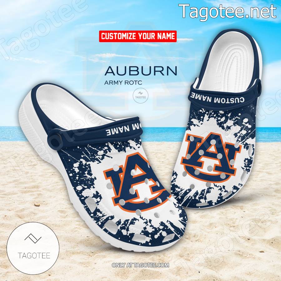 Auburn Logo Custom Crocs Clogs - BiShop