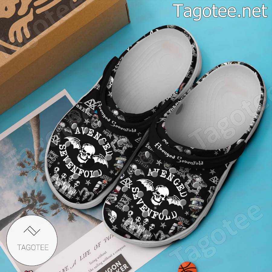 Avenged Sevenfold Skull Crocs Clogs a