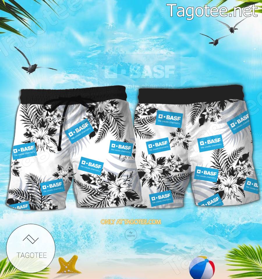 BASF Germany Logo Hawaiian Shirt And Shorts - BiShop a