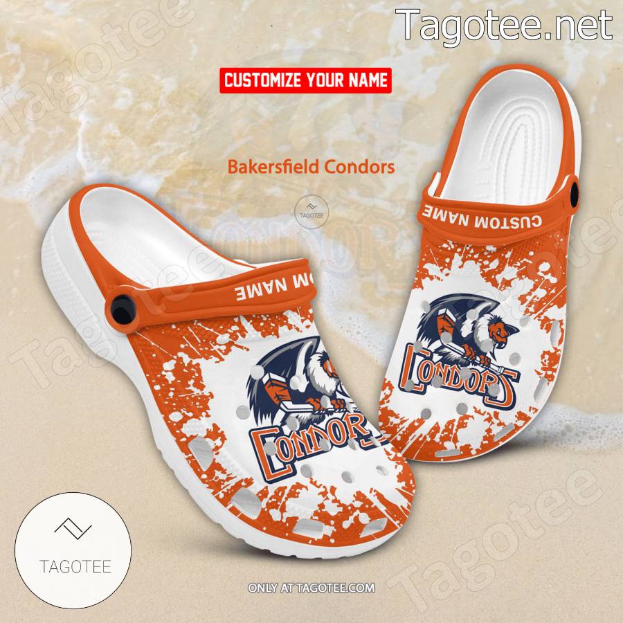 Bakersfield Condors Logo Crocs Clogs - BiShop