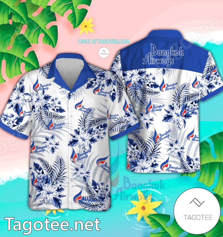 Bangkok Airways Logo Hawaiian Shirt And Shorts - EmonShop