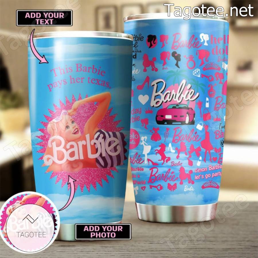 Barbie Girl Personalized Tumbler