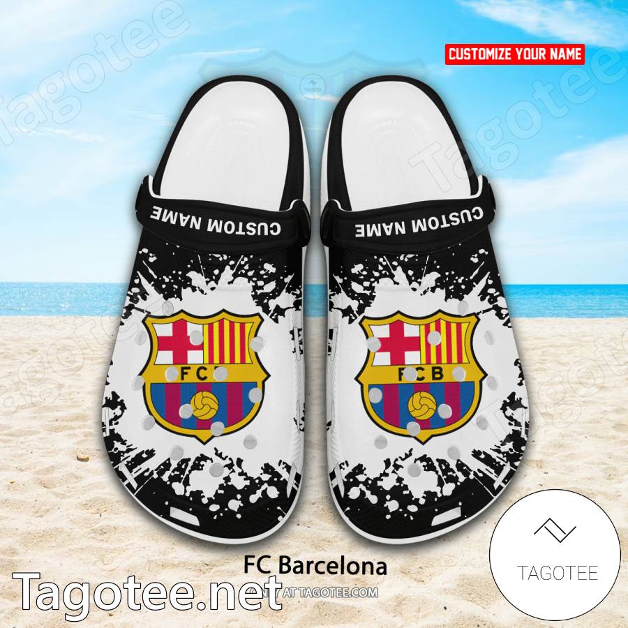 Barcelona Custom Crocs Clogs - BiShop a