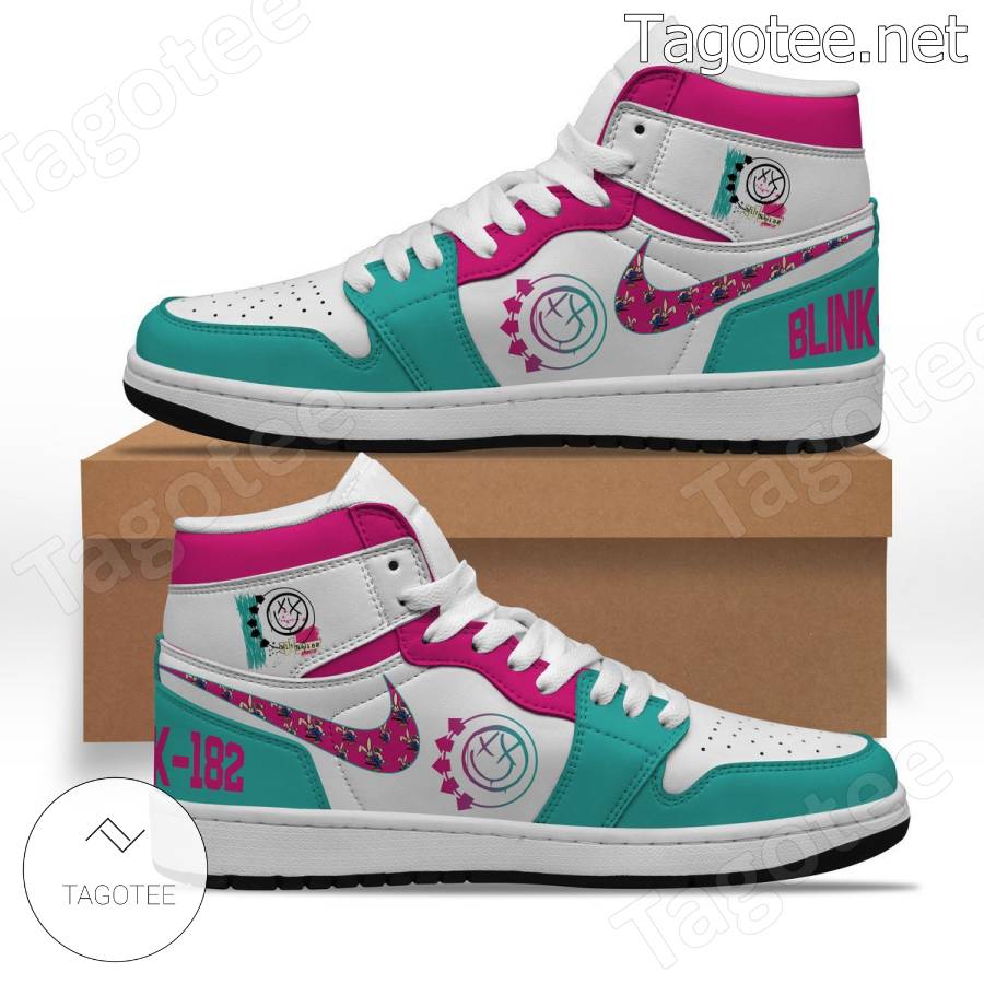 Blink-182 Air Jordan High Top Shoes a