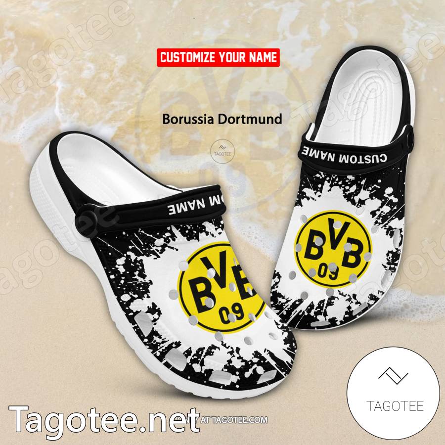 Borussia Dortmund Custom Crocs Clogs - BiShop